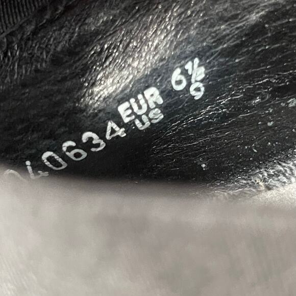 Mephisto Shoes Womens US 9 Black Metallic Shimmer Palmyre Extra Leather Insoles - Picture 16 of 16